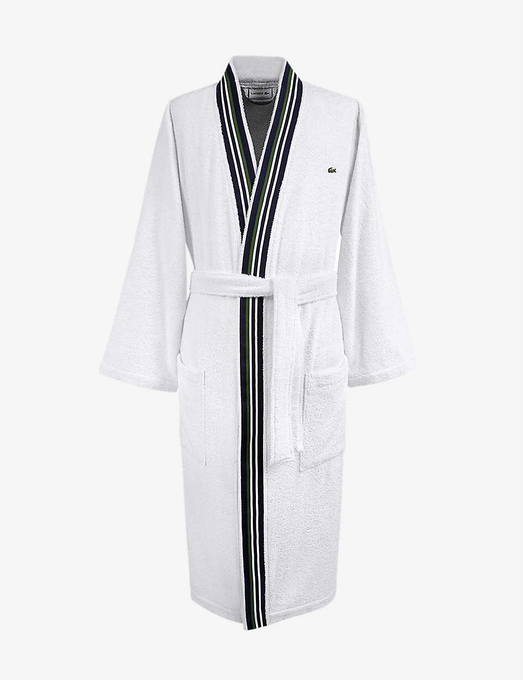 LACOSTE Club cotton dressing gown |