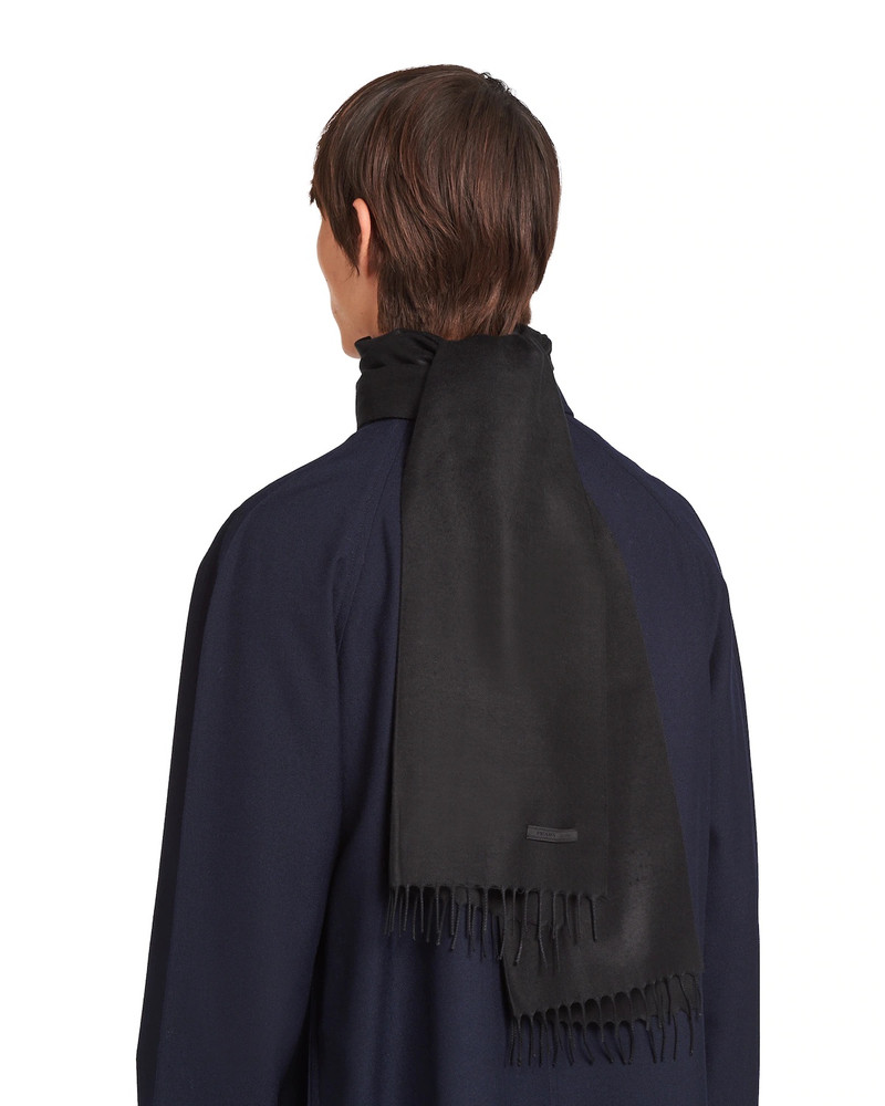 Tuxedo velour scarf 3