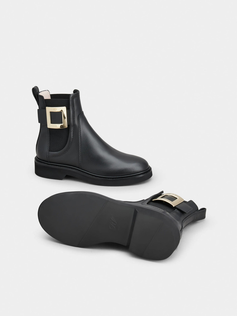 Viv' Rangers Chelsea Booties in leather 6