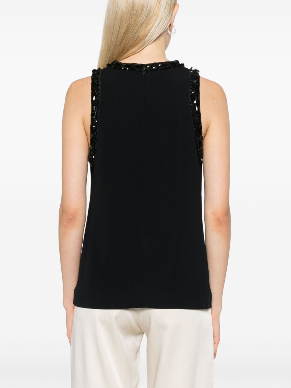 embroidered cady top - 4