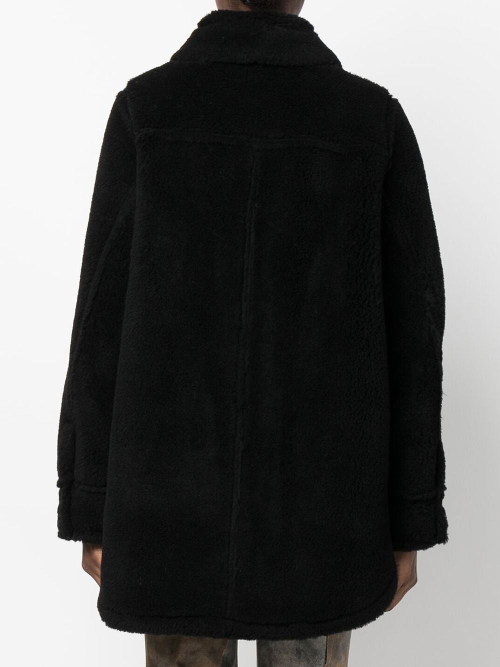 Vernon single-breasted wool coat - 4