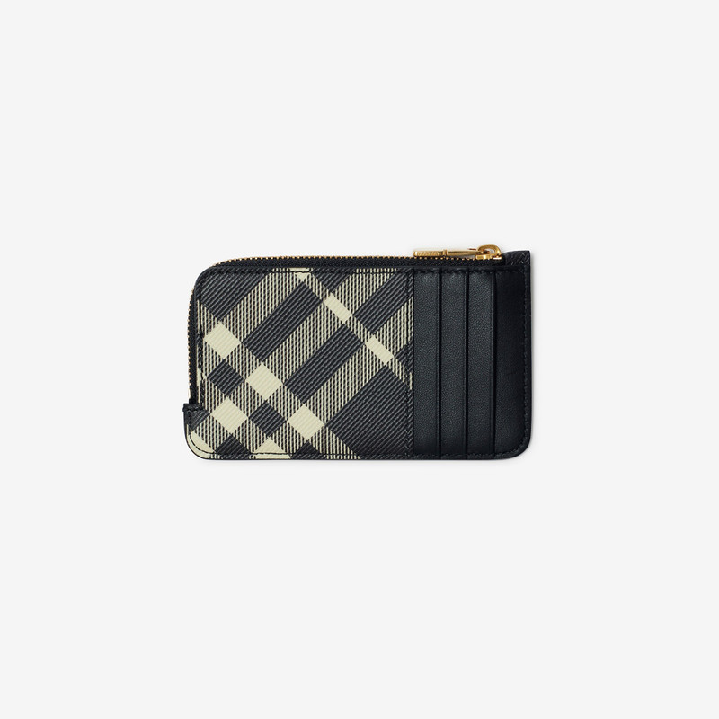 Burberry Check Zip Card Case outlook