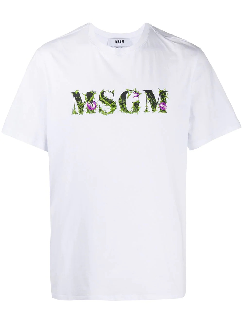 embroidered logo T-shirt - 1