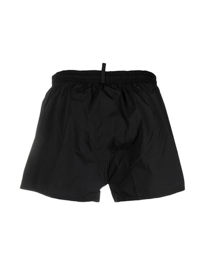 DSQUARED2 logo print swim shorts outlook