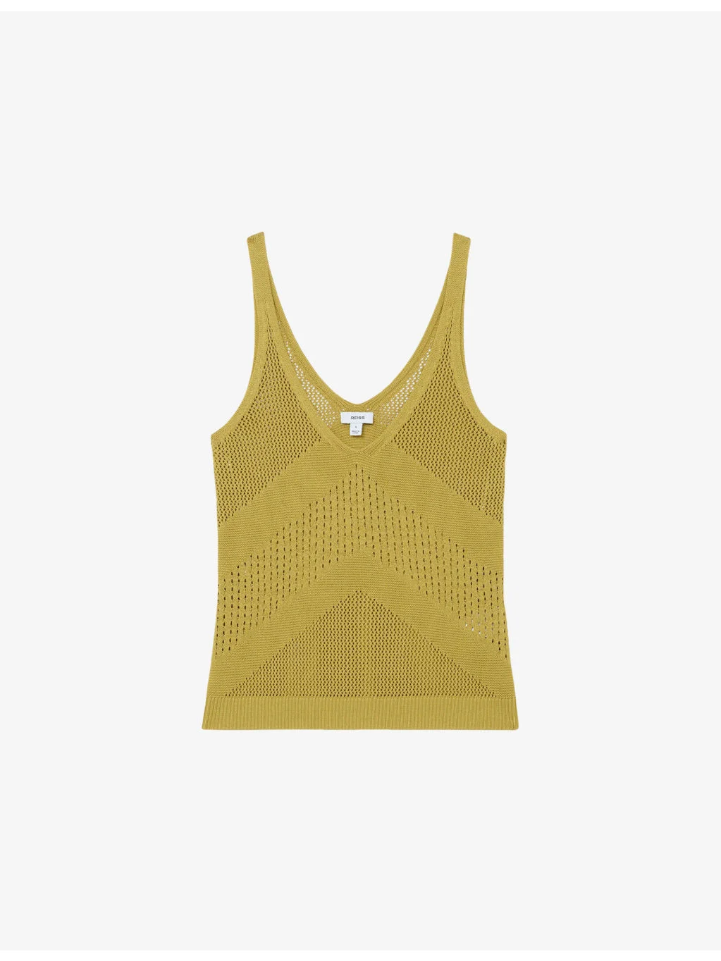 Hester Scoop-Neck Knitted Vest Top - 1