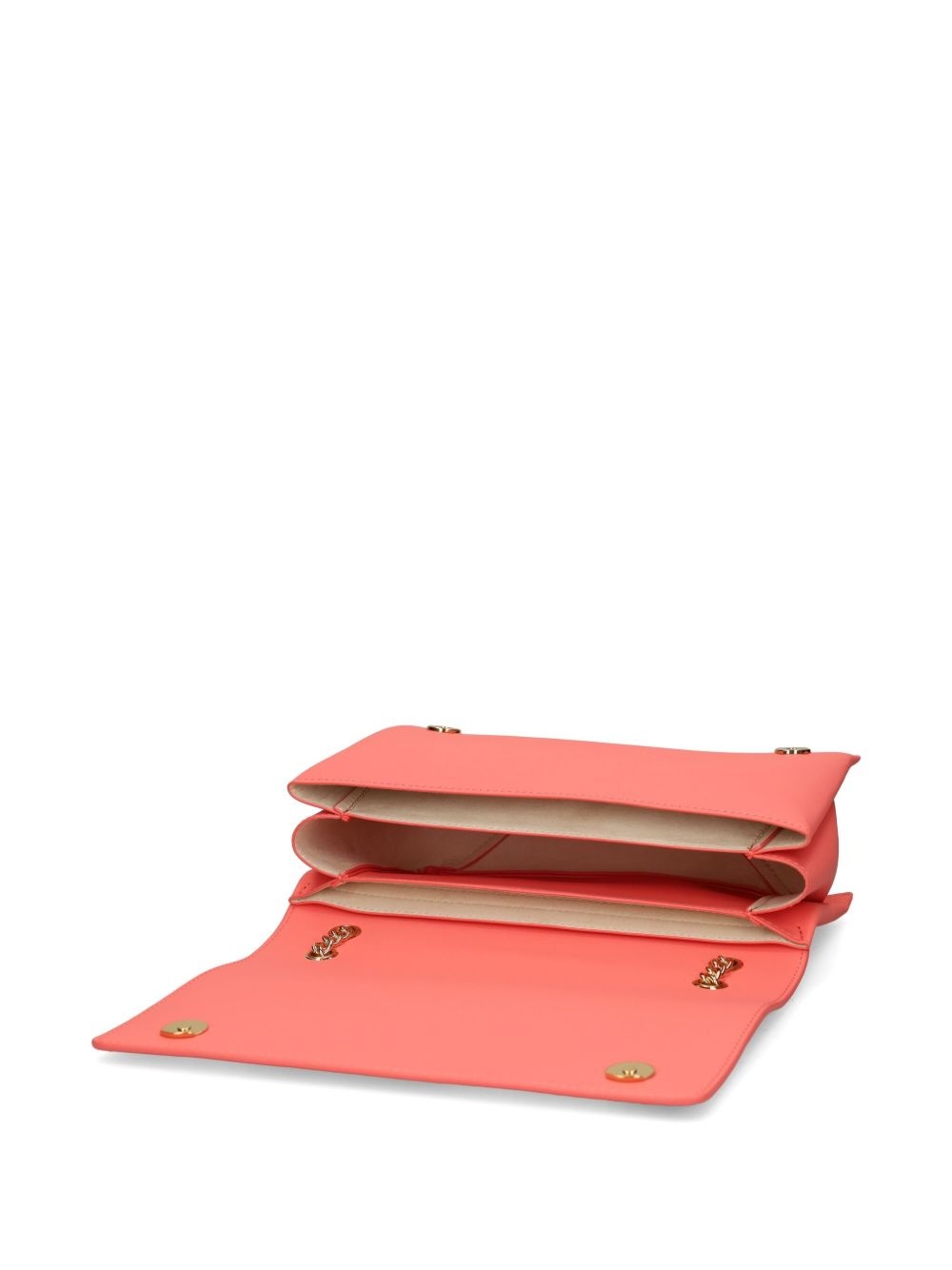 logo-lettering shoulder bag - 5