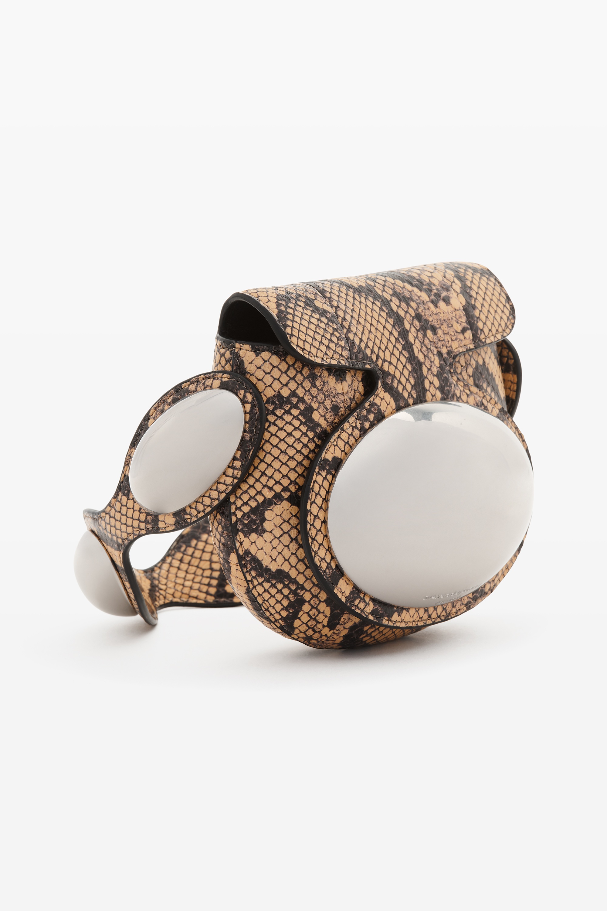 DOME MINI BAG IN SNAKESKIN 2