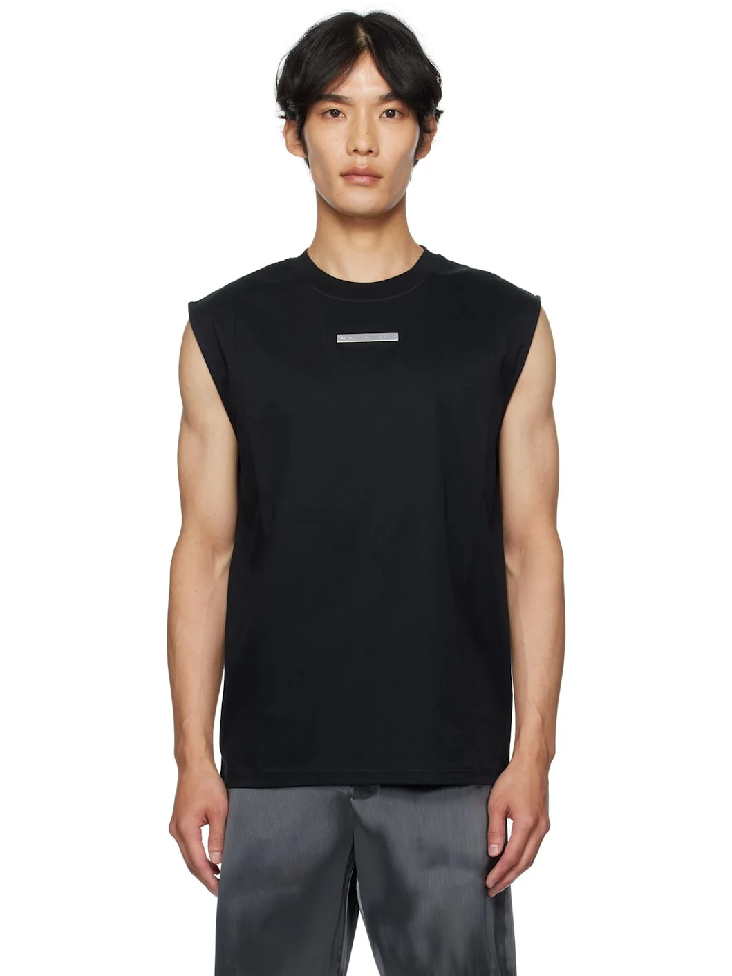 Black Astrape Tank Top - 1