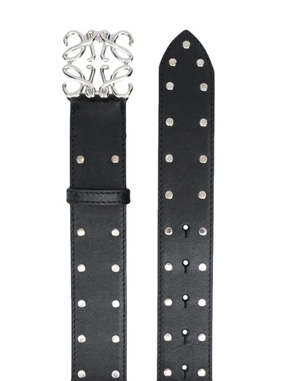 Loewe Anagram buckle belt outlook