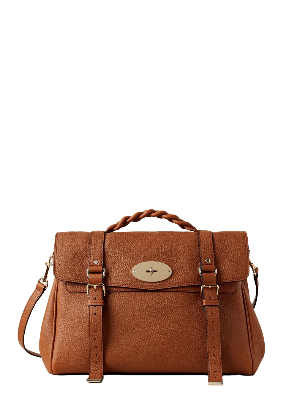 トートバッグ MULBERRY Alexa Heavy Grain Mulberry | Oversized Alexa | Black Heavy Grain | Women