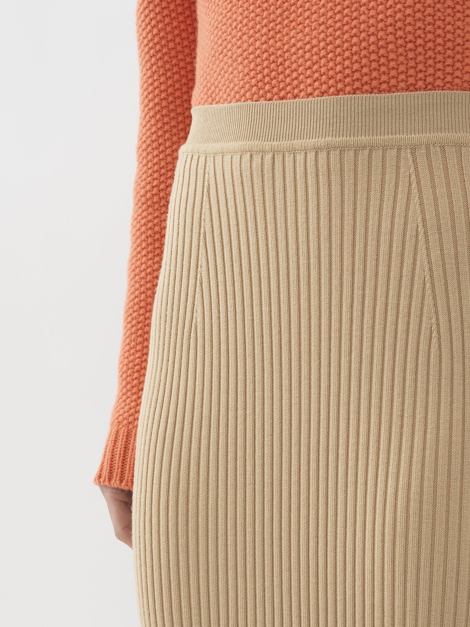 FITTED MAXI SKIRT - 5
