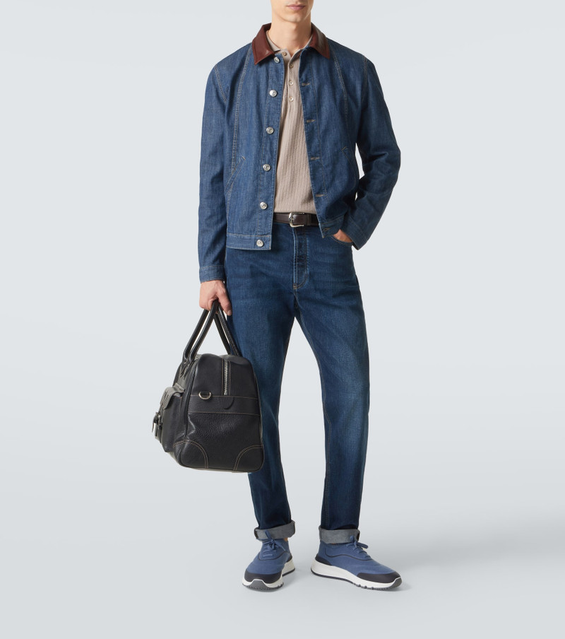 Brunello Cucinelli Techno knitted sneakers outlook