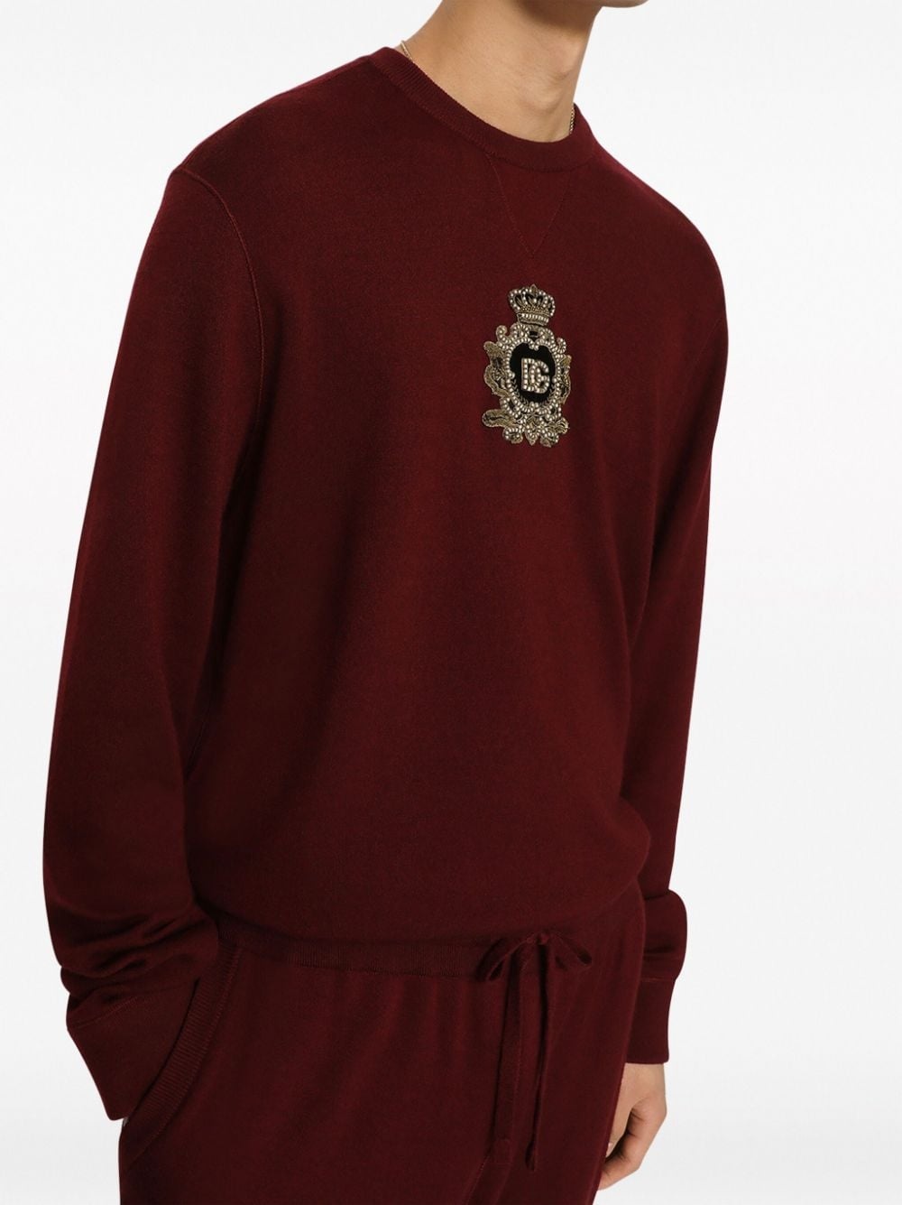 logo-embellished sweatshirt - 5