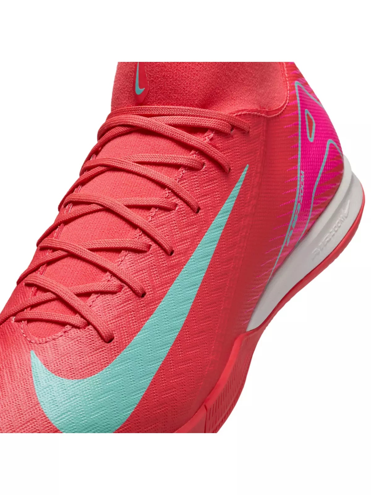 Mercurial Superfly 10 Academy IC "Ember Glow/Aurora Green" Men's Soccer Shoe - 7