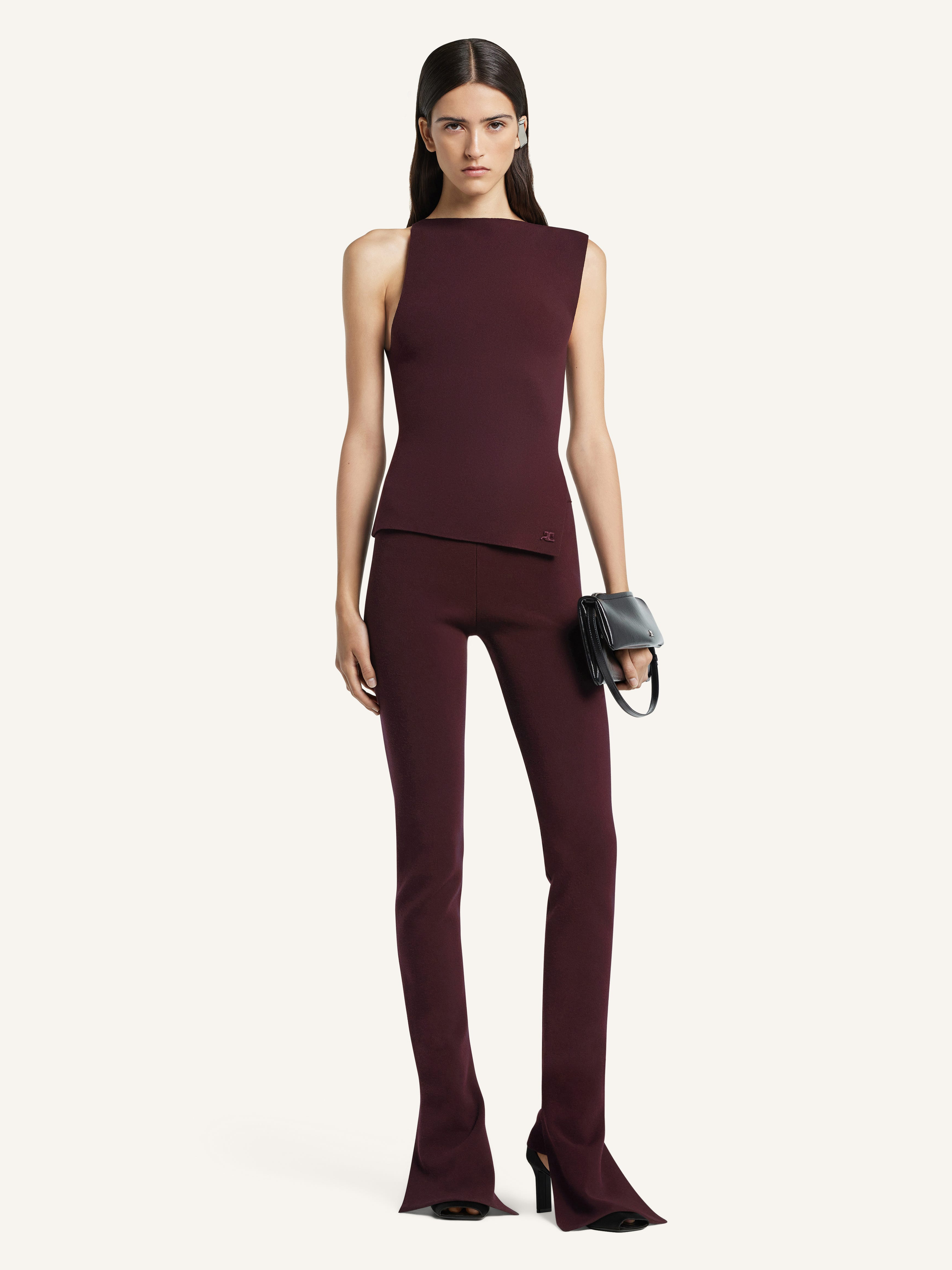 BOOTCUT INTERLOCK PANTS - 2