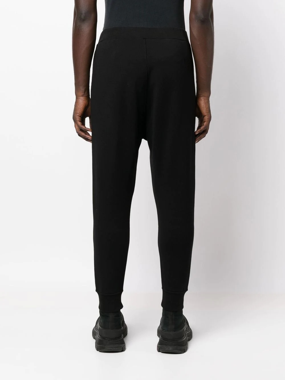 elasticated track pants - 4