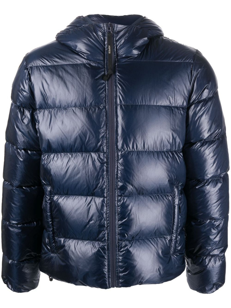 padded feather-down hooded jacket 1