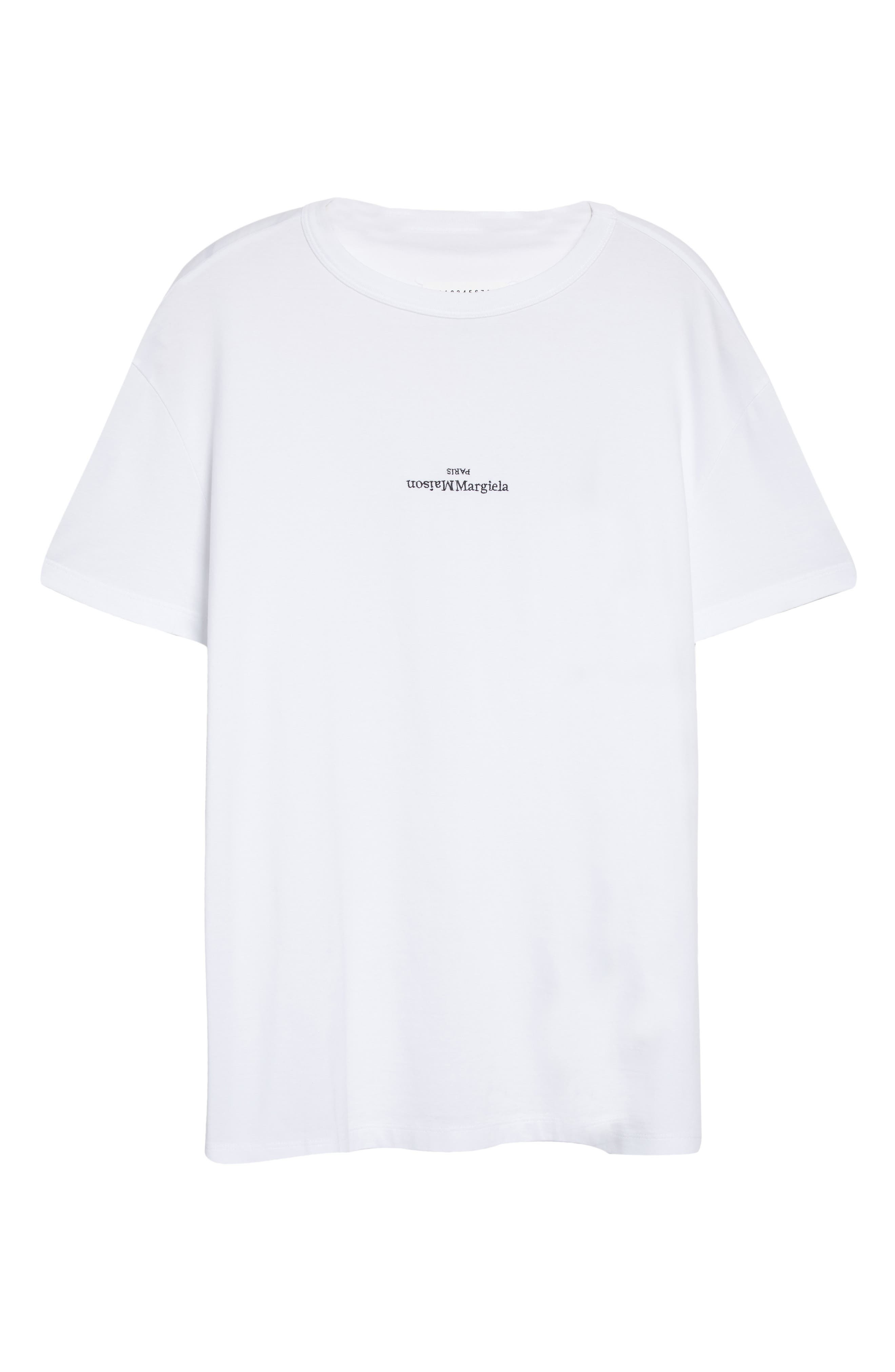 Upside Down Cotton Logo T-Shirt - 6