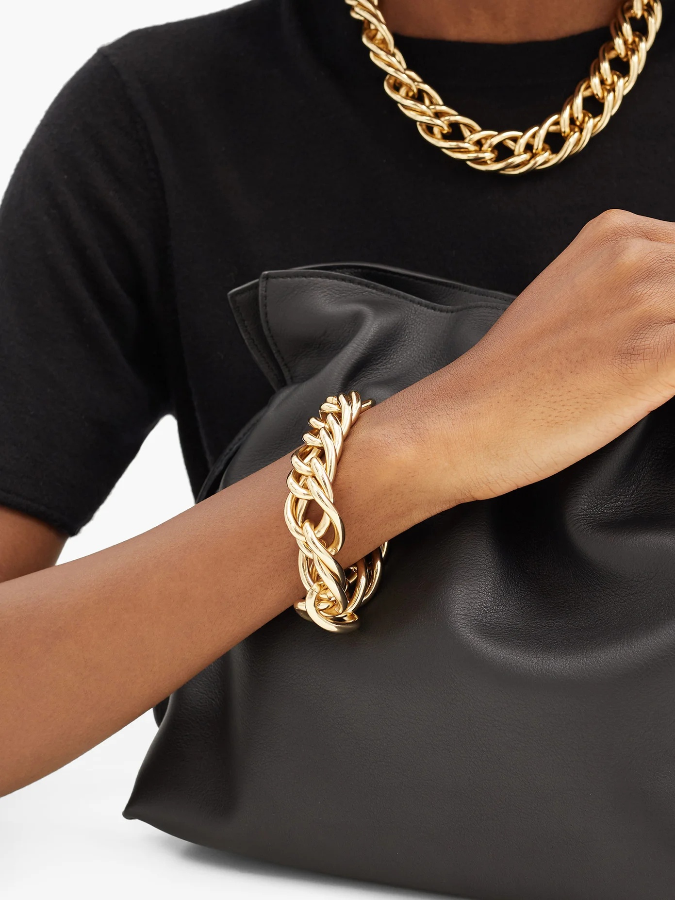 Binari chunky chain bracelet - 2