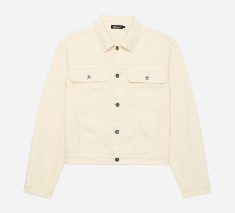 Trucker Jacket ~ Buttermilk Twill - 1