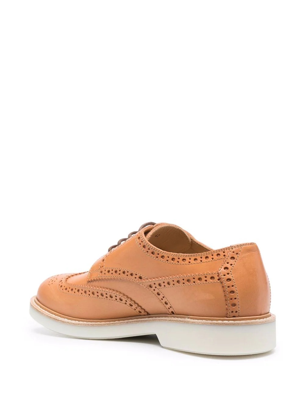 brogue-detailed Derby shoes - 3