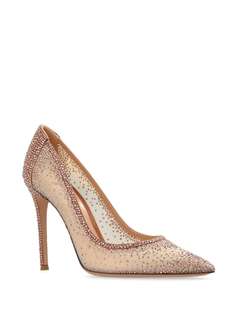 Rania 100mm leather pumps - 2