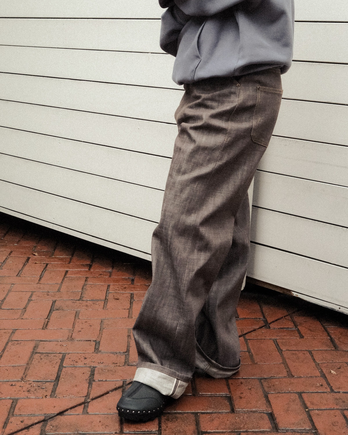 Type 00 14.5oz Selvedge Denim Pant - Brown - 6