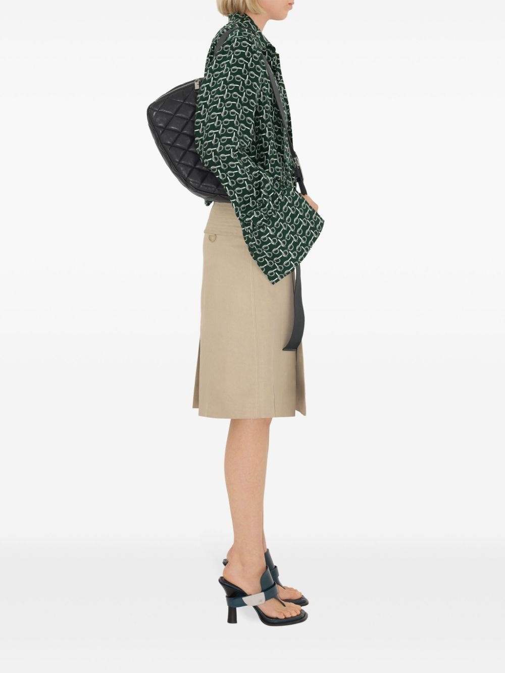 wrap canvas skirt - 3
