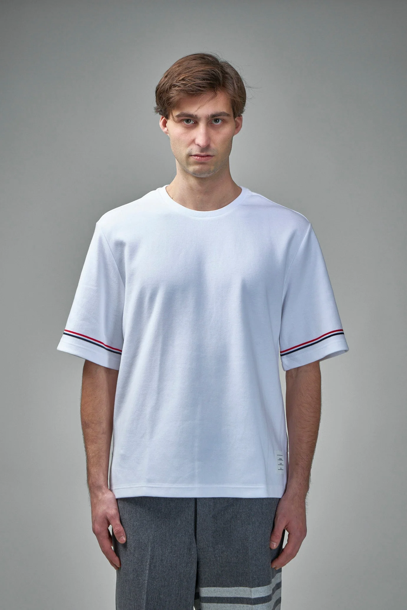 Rugby Fit Short Sleeve Tee In Cotton Interlock - 1