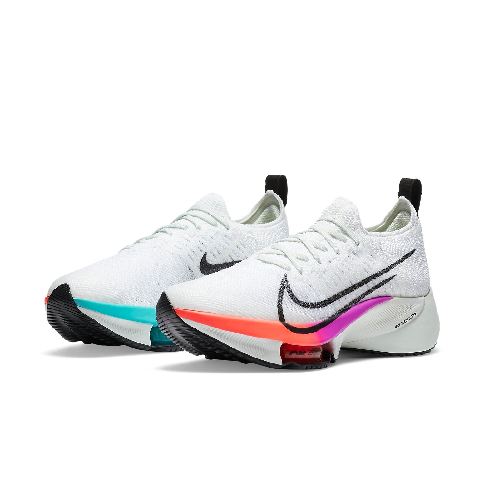 (WMNS) Nike Air Zoom Tempo NEXT% Flyknit 'White Hyper Violet' CI9924-100 - 3