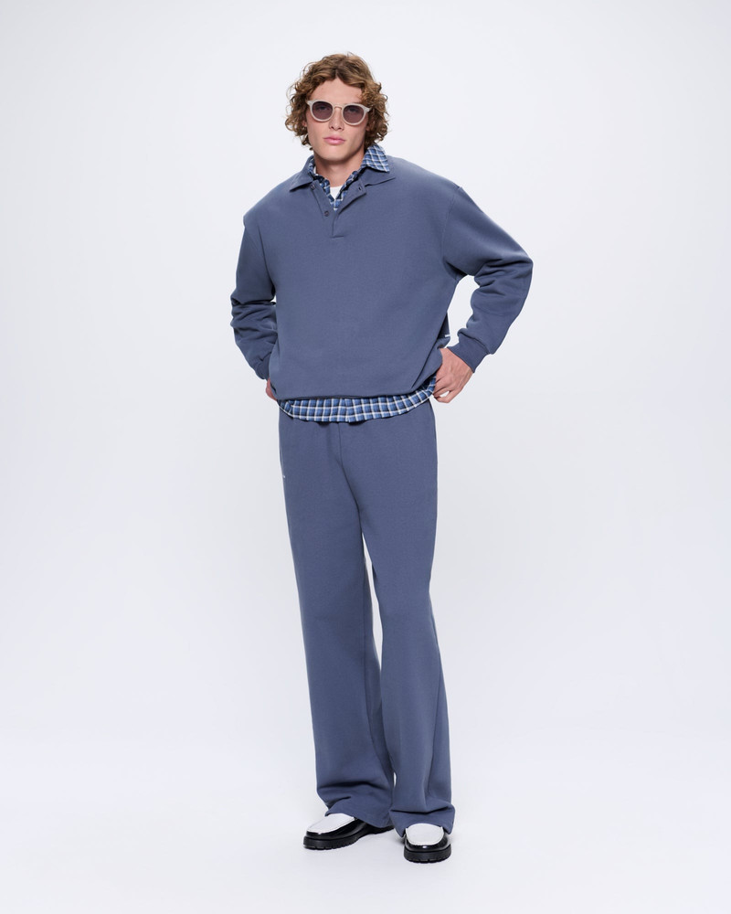 PANGAIA Mens DNA Straight Leg Track Pants - Atmosphere Grey outlook