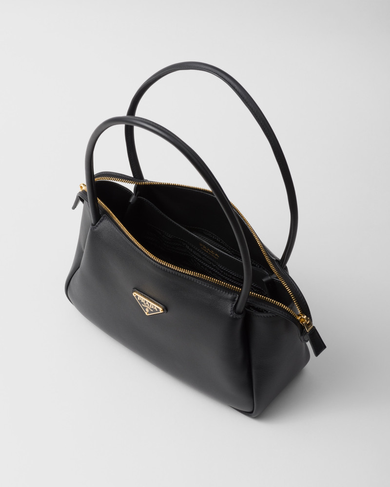 Medium leather handbag 5