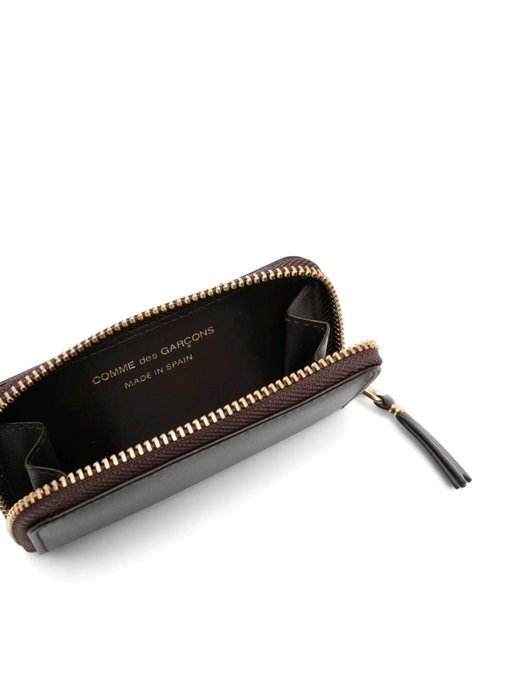 calf-leather zip wallet - 3