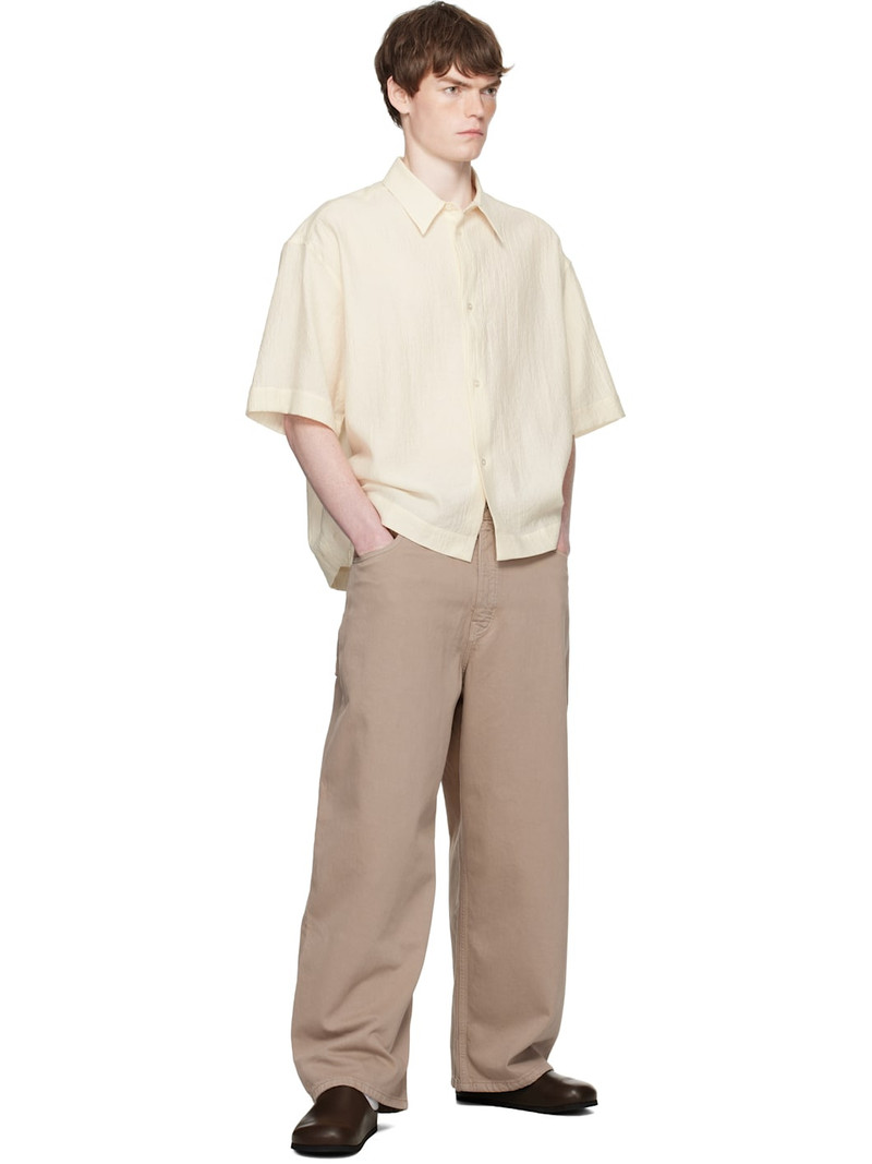 Studio Nicholson Off-White Sanko Shirt outlook
