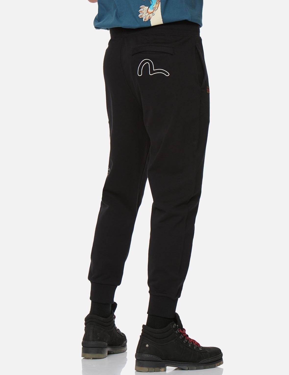 KOMAINU FRAME PRINT SWEATPANTS - 4