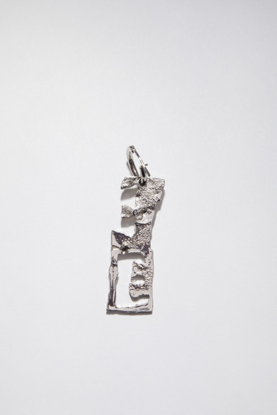 Acne Studios E earring - Silver outlook