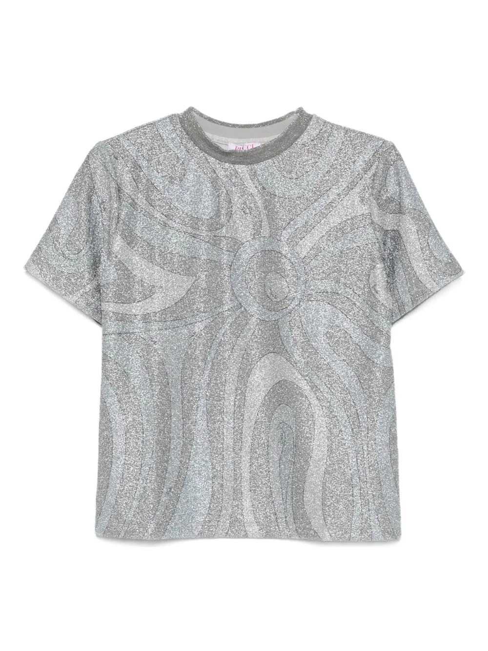 abstract-pattern T-shirt - 1