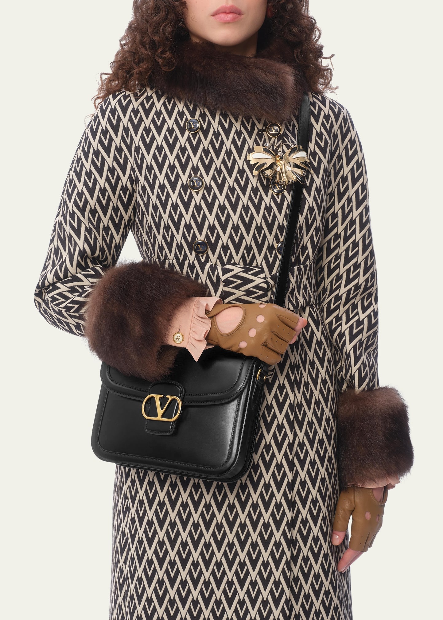 9 to 5 Flap Leather Saddle Shoulder Bag - 2