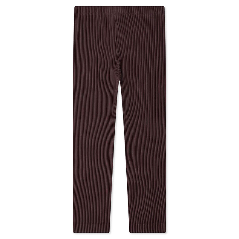 ISSEY MIYAKE COLOR PLEATS SLACK - EDGE BROWN outlook