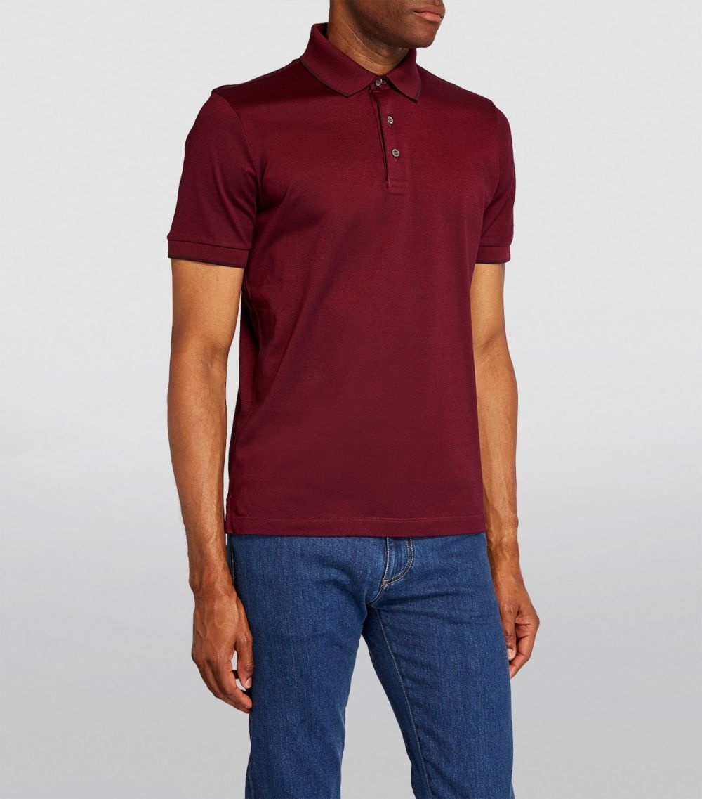 Cotton Piqué Polo Shirt - 3