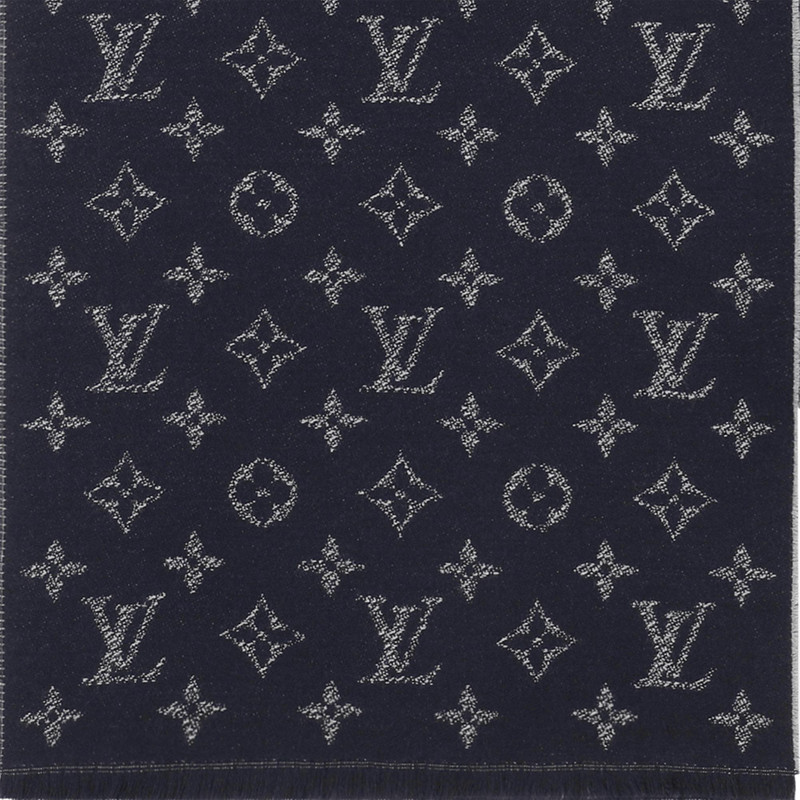 Louis Vuitton Monogram Denim Scarf outlook