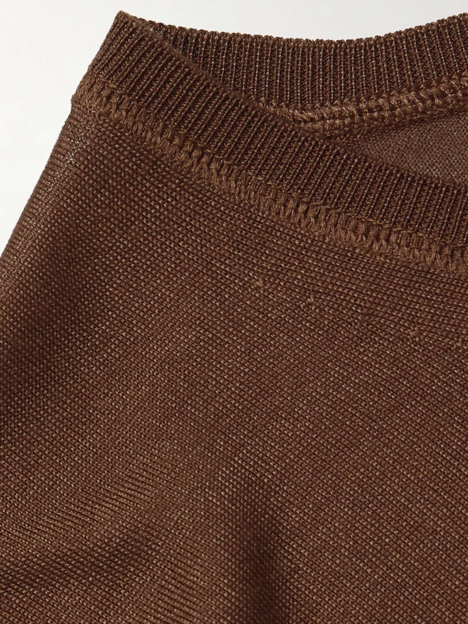 Silk-Blend T-Shirt - 5