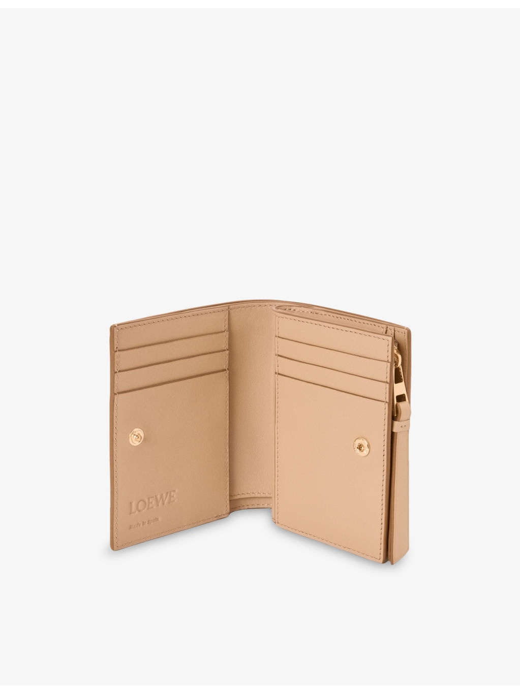 Puzzle Compact Leather Wallet - 4