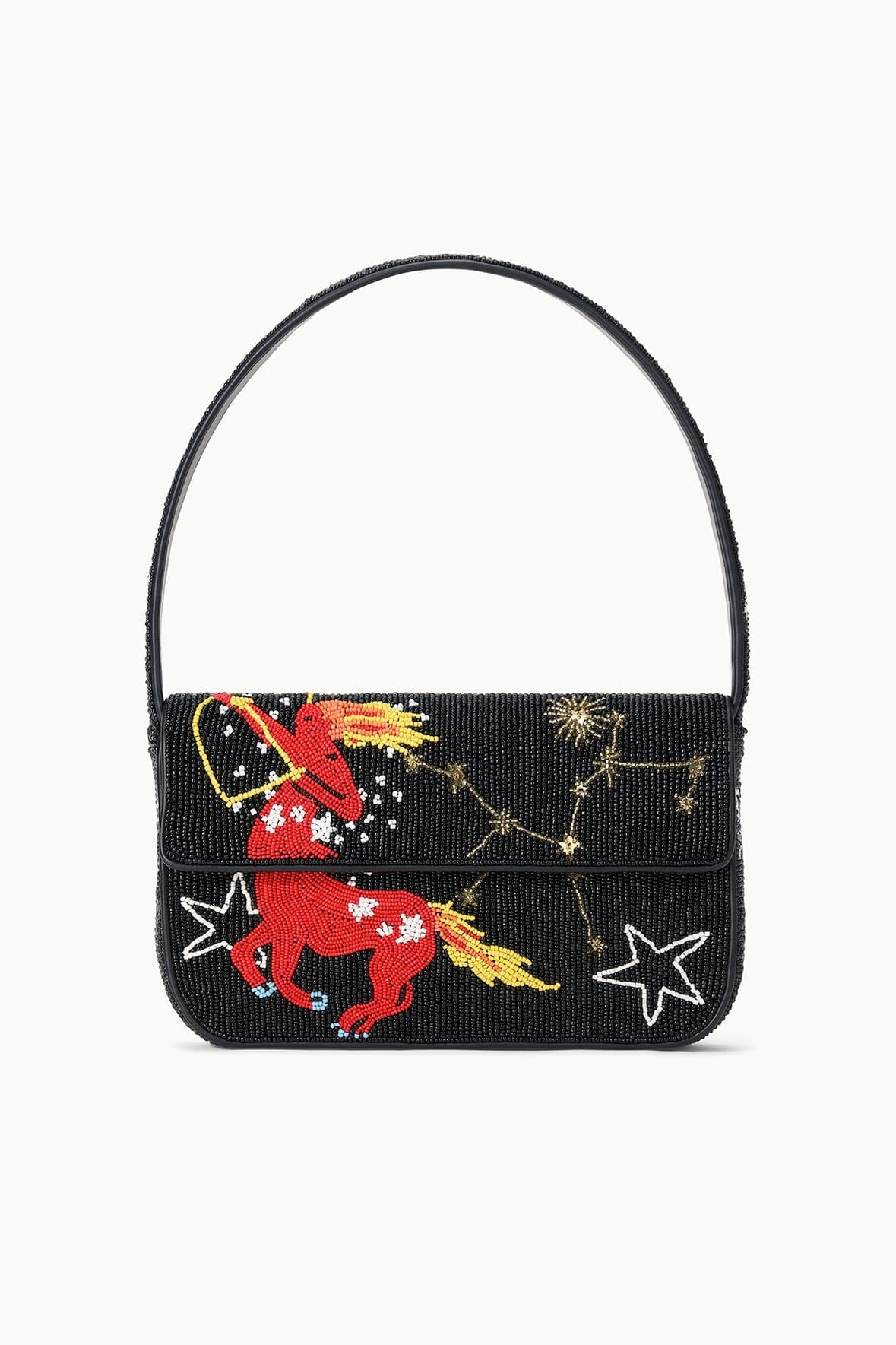 STAUD TOMMY BEADED BAG SAGITTARIUS - 1
