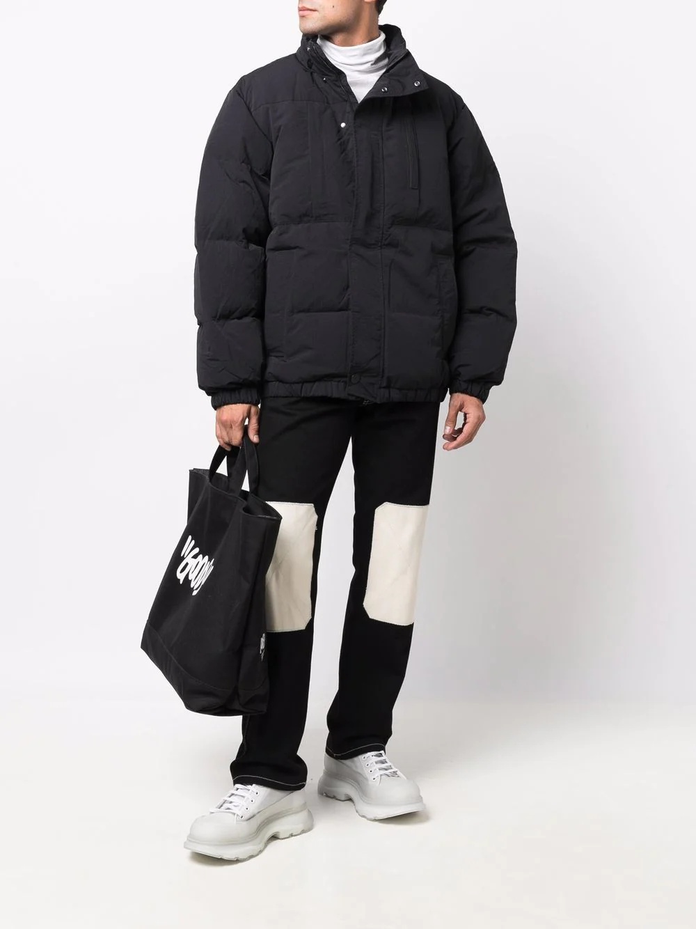 oversized down-padded jacket - 2