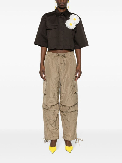 MSGM tapered cargo pants outlook