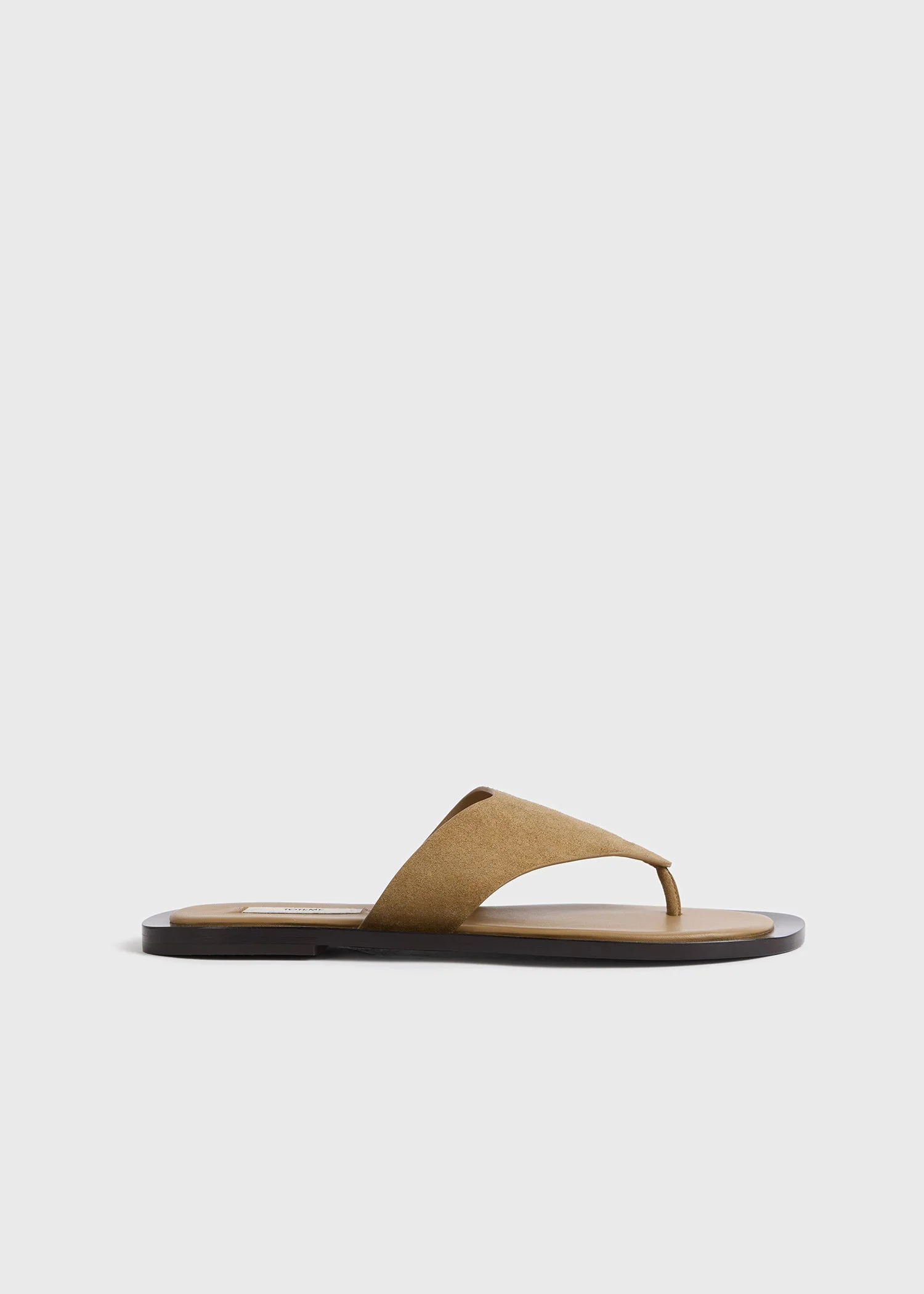 T-bar suede sandals desert - 1