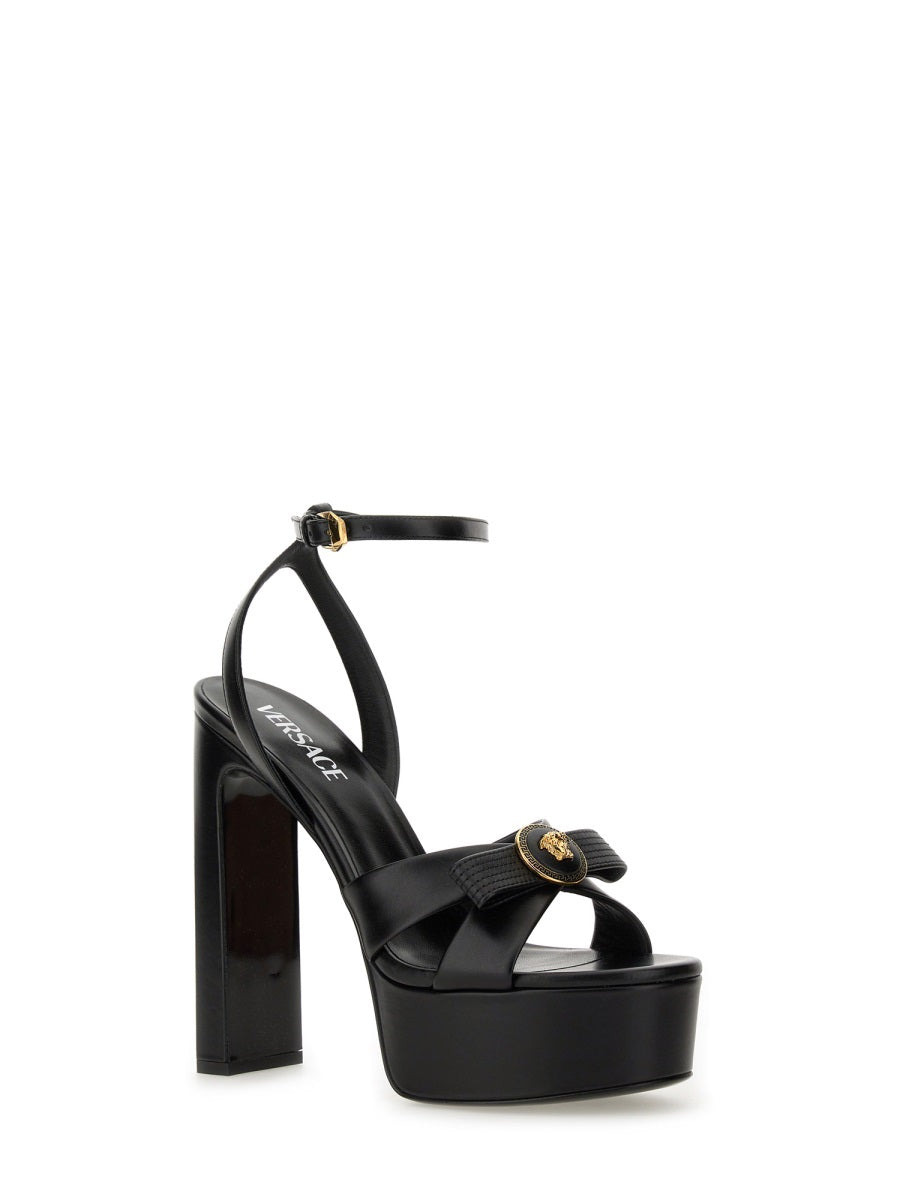 Versace Women Sandal "Gianni Ribbon" - 2