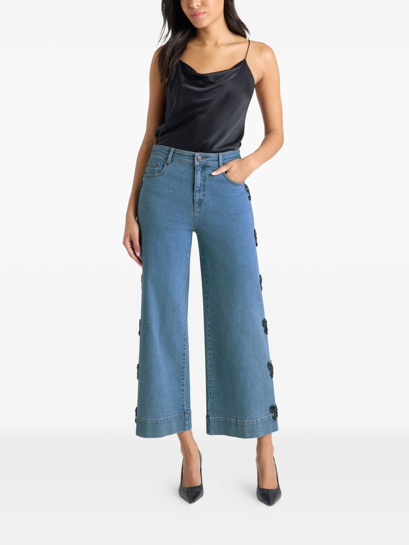 Cinq à Sept Betsy bow-detail jeans outlook