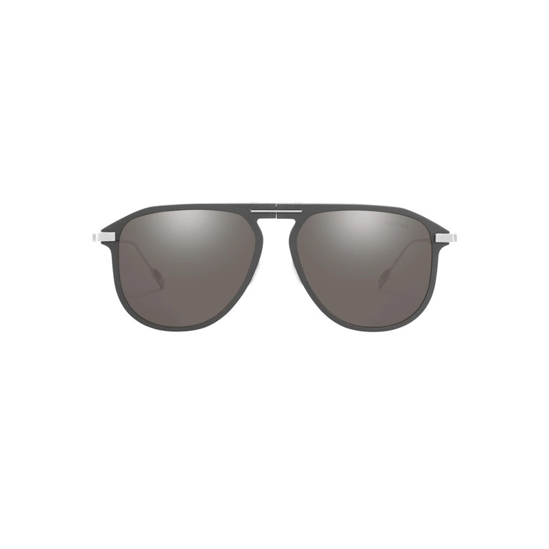 Eyewear Pilot Foldable Mercury Gray Sunglasses 1